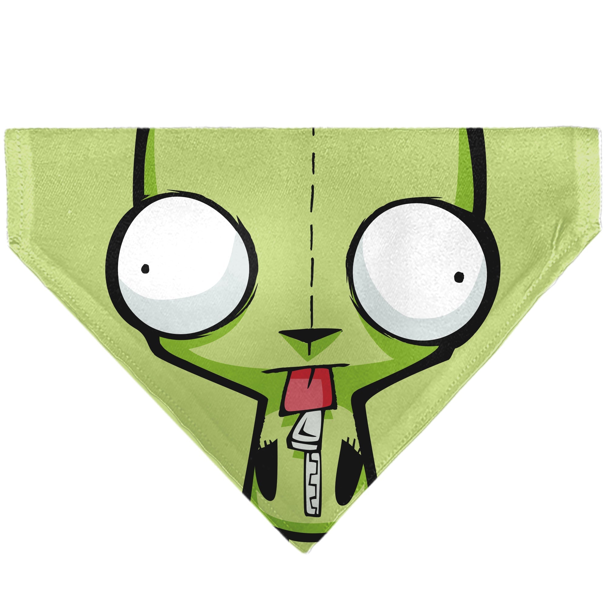 Pet Bandana - Invader Zim GIR Full Body Pose Close-Up Greens