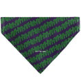 Load image into Gallery viewer, Pet Bandana - The Joker Laugh HAHAHA Text Purple/Green
