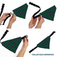 Load image into Gallery viewer, Pet Bandana - The Joker Laugh HAHAHA Text Purple/Green

