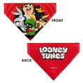 Load image into Gallery viewer, Pet Bandana - LOONEY TUNES Five Character Target Close-Up Pose Red
