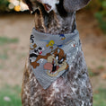 Load image into Gallery viewer, Pet Bandana - LOONEY TUNES Seven Character Running Pose Gray
