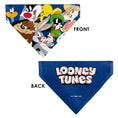 Load image into Gallery viewer, Pet Bandana - LOONEY TUNES Seven Character Stack Pose Blue
