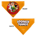 Load image into Gallery viewer, Pet Bandana - LOONEY TUNES Five Character Target Pose Orange
