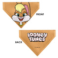 Load image into Gallery viewer, Pet Bandana - LOONEY TUNES Lola Bunny Face Close-Up Peach
