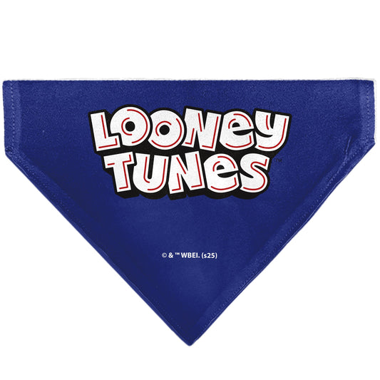 Pet Bandana - LOONEY TUNES Road Runner Face Close-Up Blue