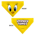 Load image into Gallery viewer, Pet Bandana - LOONEY TUNES Tweety Bird Face Close-Up Yellow
