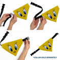 Load image into Gallery viewer, Pet Bandana - LOONEY TUNES Tweety Bird Face Close-Up Yellow

