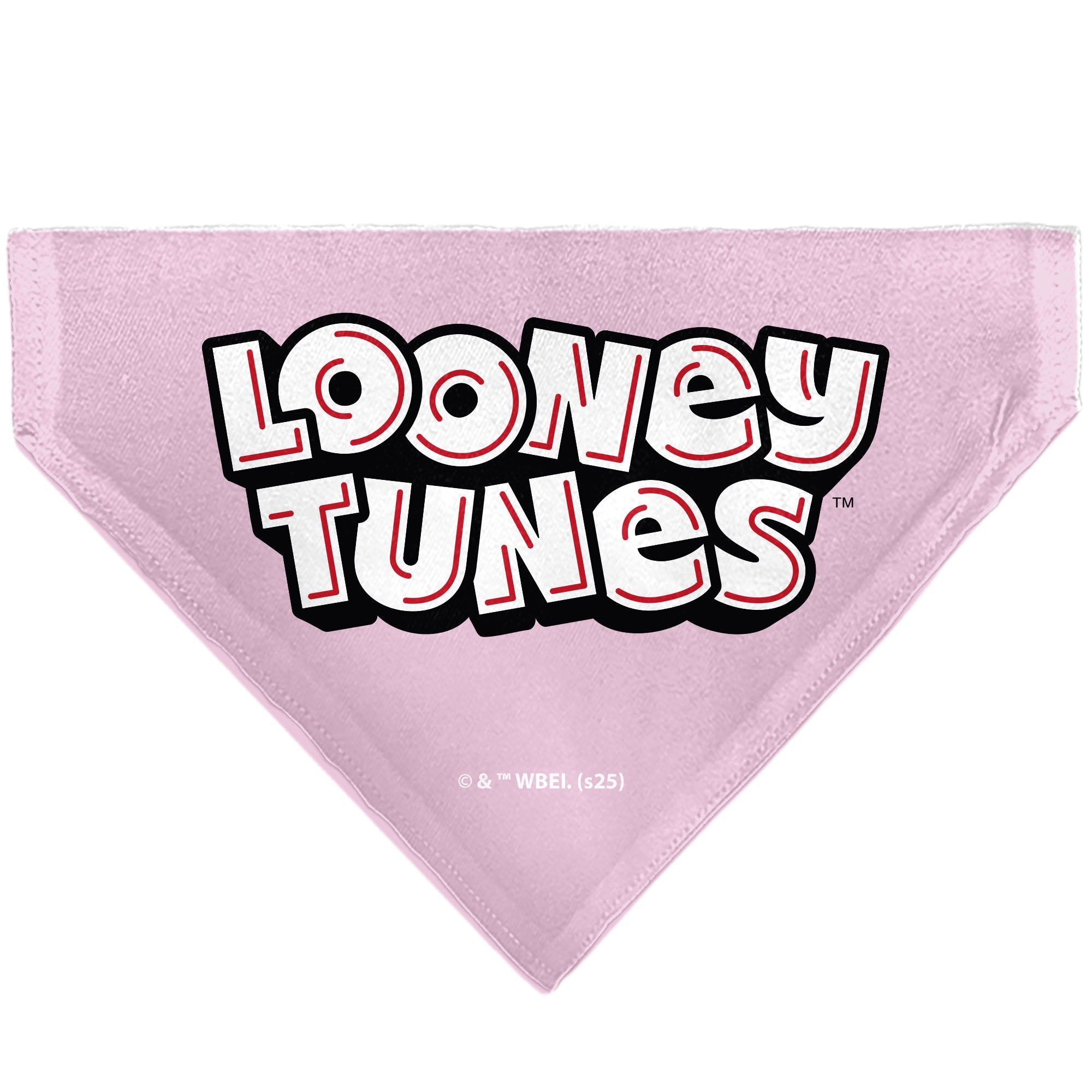 Pet Bandana - Daffy Duck YOU'RE A GEM Heart Pose and Title Logo Pink