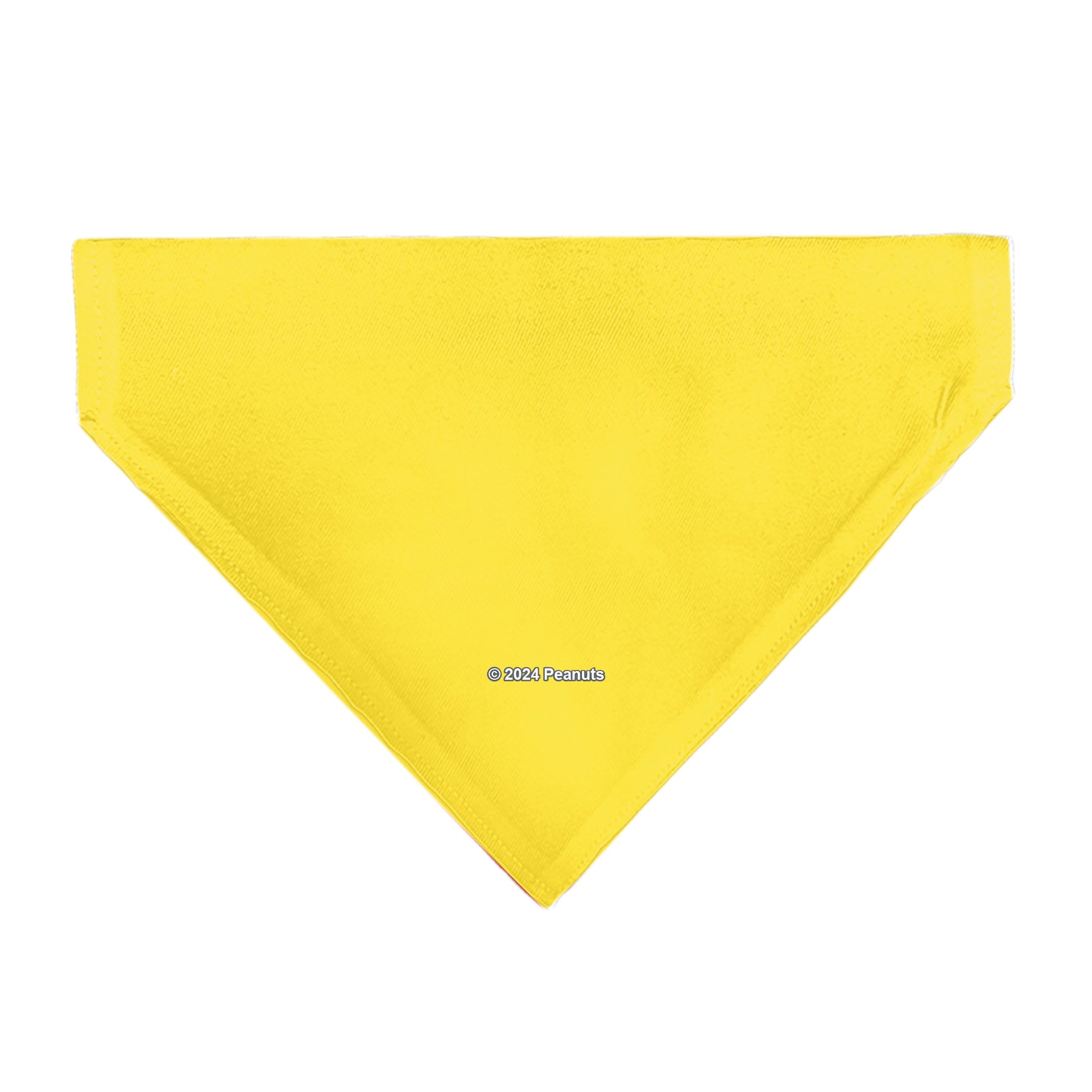 Pet Bandana - Peanuts Woodstock Pose Yellow