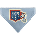 Load image into Gallery viewer, Pet Bandana - Peanuts Snoopy COWBOY USA Pose Light Blue/Red/White/Blue
