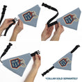 Load image into Gallery viewer, Pet Bandana - Peanuts Snoopy COWBOY USA Pose Light Blue/Red/White/Blue
