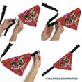 Load image into Gallery viewer, Pet Bandana - Powerpuff Girls SUPER CUTE SUPER FIERCE Group Pose Pinks
