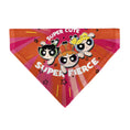 Load image into Gallery viewer, Pet Bandana - Powerpuff Girls SUPER CUTE SUPER FIERCE Group Pose Pinks
