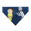 Load image into Gallery viewer, Pet Bandana - Rick and Morty Arms Crossed Pose Blue
