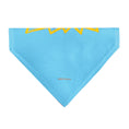 Load image into Gallery viewer, Pet Bandana - RUGRATS Four Character Group Pose and Title Logo Light Blue
