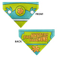 Load image into Gallery viewer, Pet Bandana - Scooby Doo THE MYSTERY MACHINE Logo Blues/Yellow/Orange
