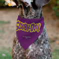 Load image into Gallery viewer, Pet Bandana - Scooby-Doo Laughing and Shaggy Screaming Pose Yellow
