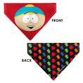 Load image into Gallery viewer, Pet Bandana - South Park Eric Cartman Face Close-Up Red
