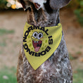 Load image into Gallery viewer, Pet Bandana - SpongeBob SquarePants NORMAL IS BORING Pose Yellows
