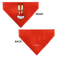 Load image into Gallery viewer, Pet Bandana - SpongeBob SquarePants Mr. Krabs Character Close-Up Red
