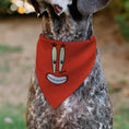 Load image into Gallery viewer, Pet Bandana - SpongeBob SquarePants Mr. Krabs Character Close-Up Red
