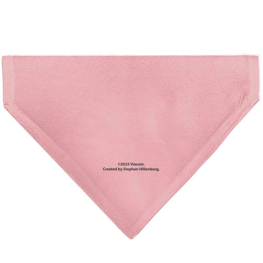 Pet Bandana - SpongeBob SquarePants Patrick Star Character Close-Up Pink