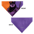 Load image into Gallery viewer, Pet Bandana - Star Wars EWOK Text and Wicket Pop Art Pose Orange/Purples/Black
