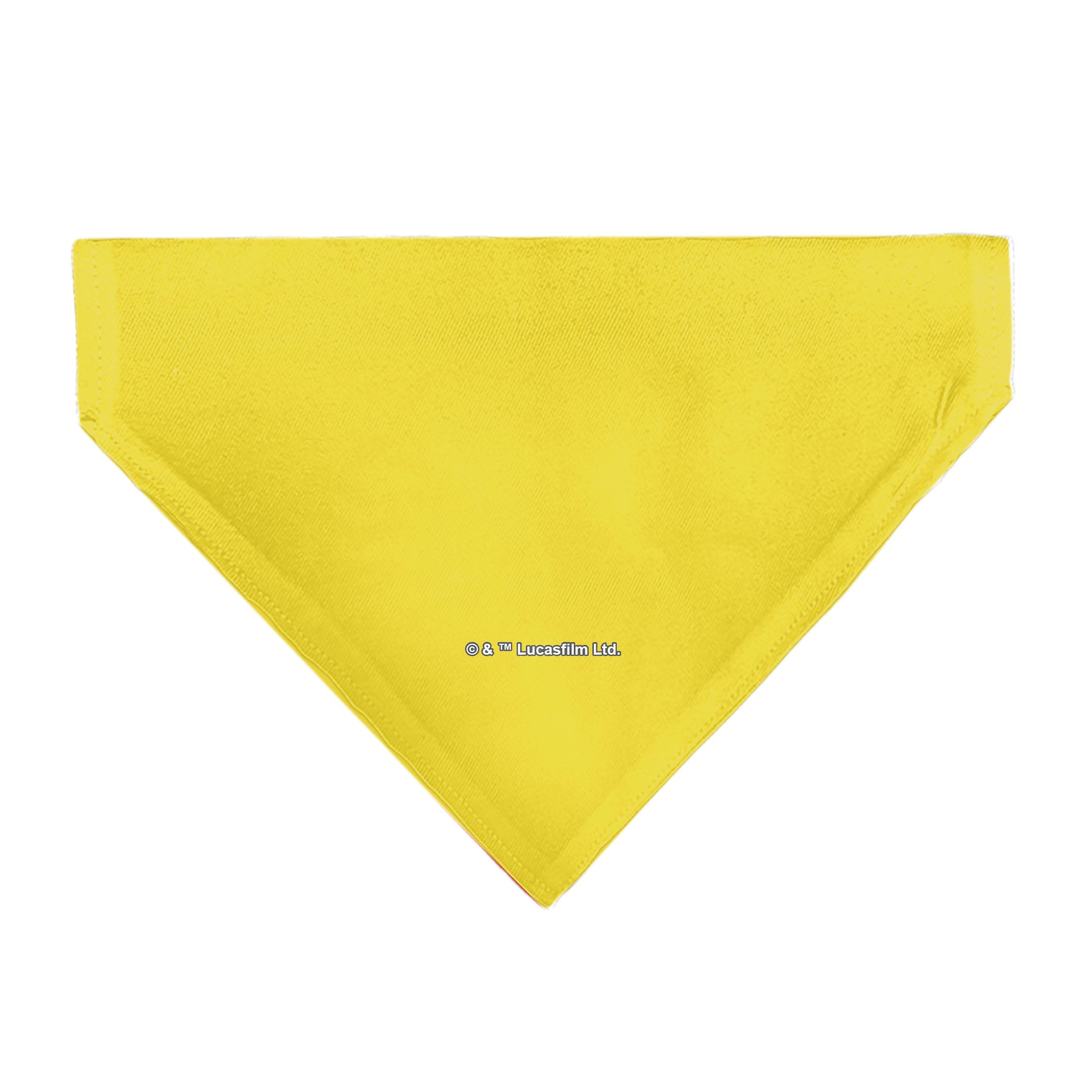 Pet Bandana - STAR WARS Title Logo Yellow/Multi Color/White
