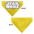 Load image into Gallery viewer, Pet Bandana - STAR WARS Title Logo Yellow/Multi Color/White
