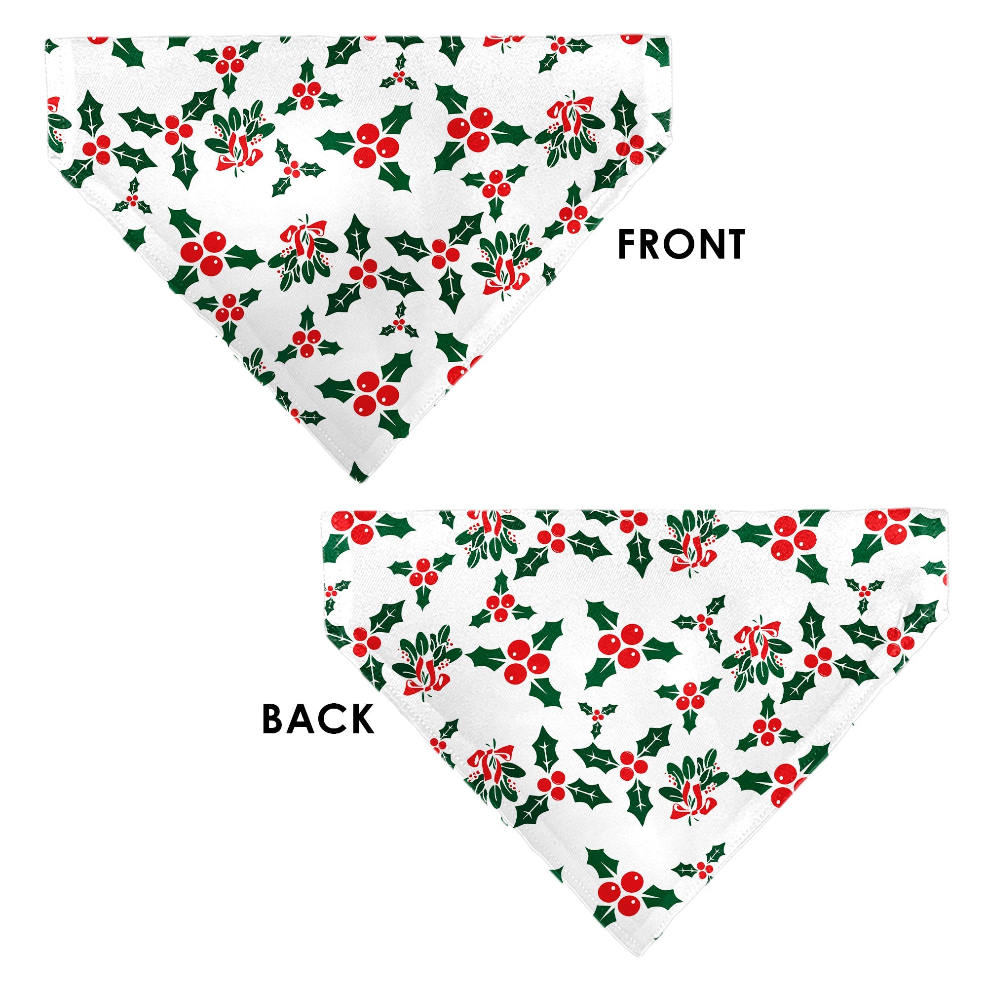 Pet Bandana - Holly & Mistletoe