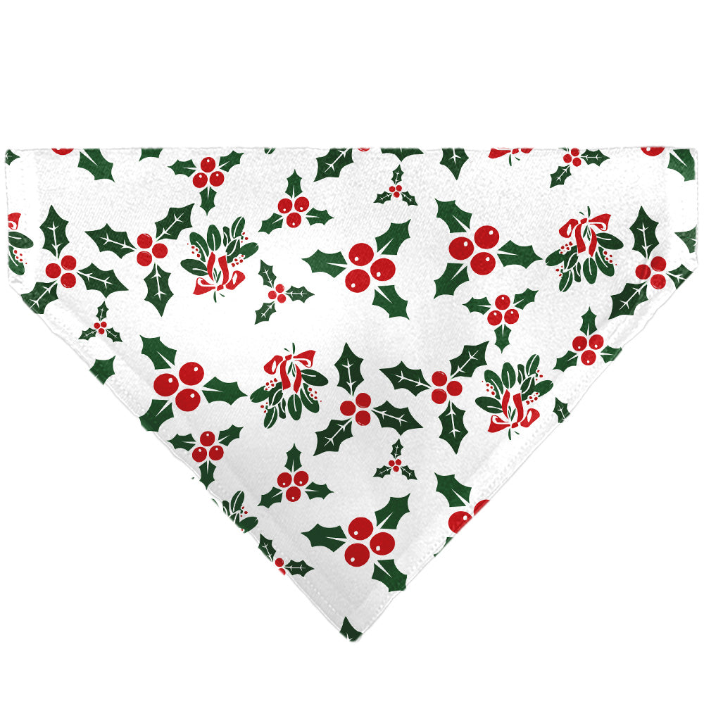 Pet Bandana - Holly & Mistletoe