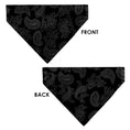 Load image into Gallery viewer, Pet Bandana - Bandana Black/Gray
