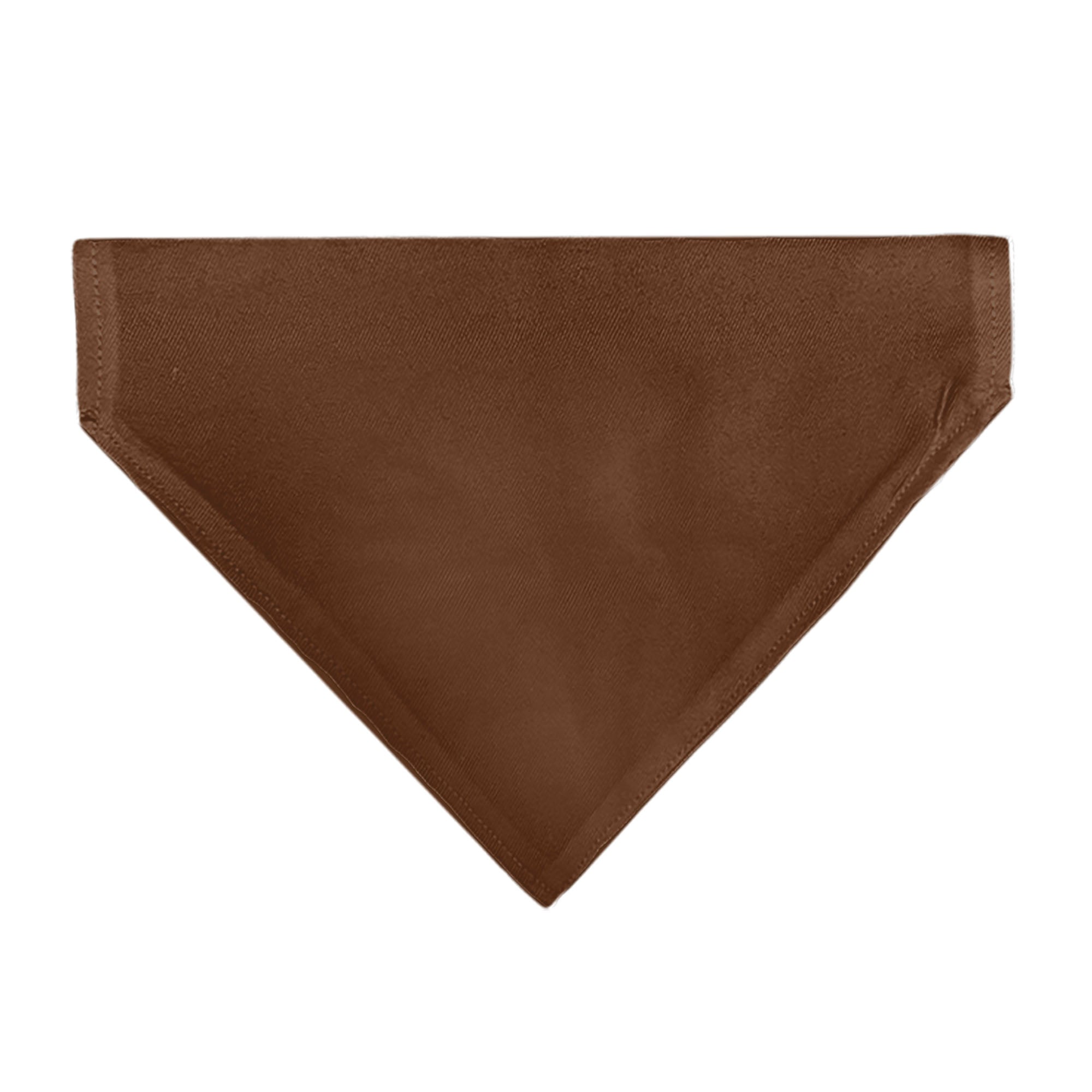 Pet Bandana - BIG BROTHER Text and Paw Browns