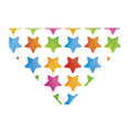 Load image into Gallery viewer, Pet Bandana - BIRTHDAY GIRL Text and Stars White/Multi Color
