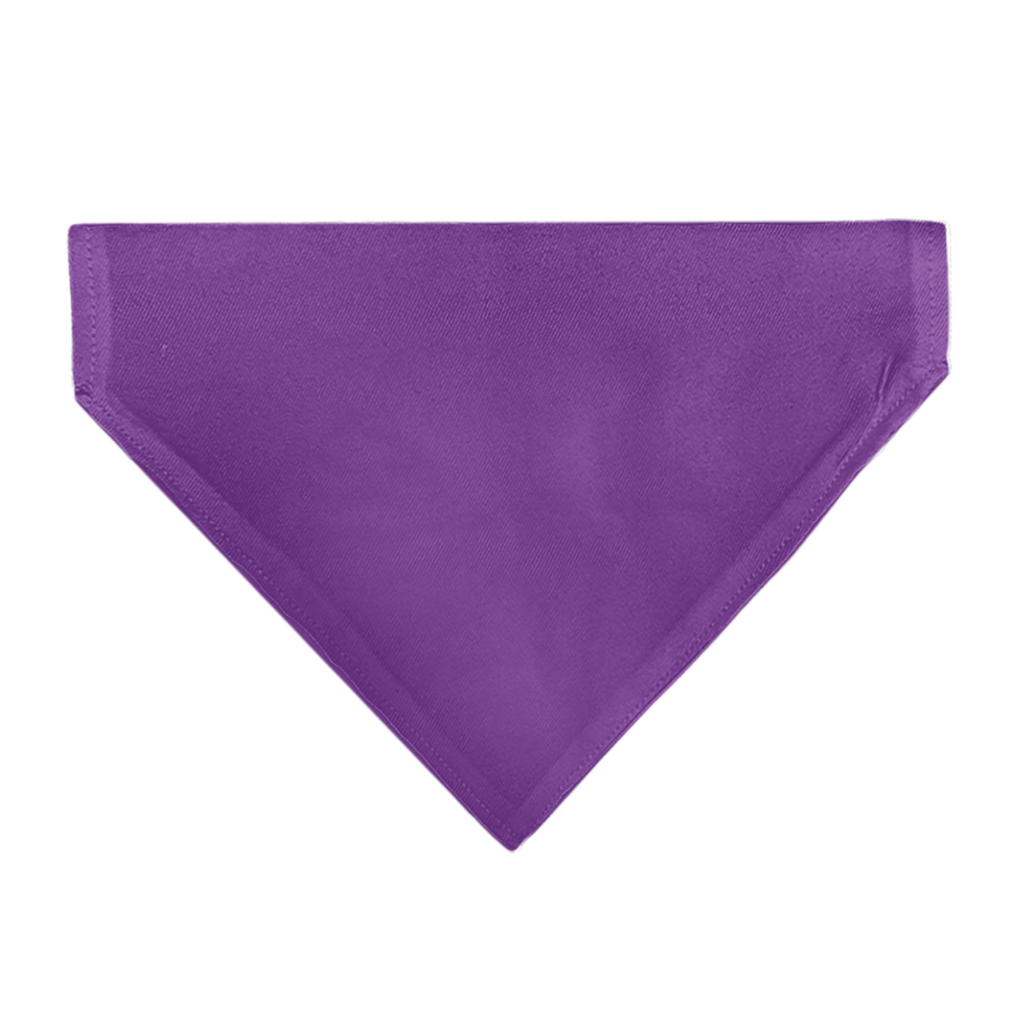 Pet Bandana - BIRTHDAY GIRL Text Purples/White