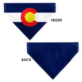Load image into Gallery viewer, Pet Bandana - Colorado Flag Centered
