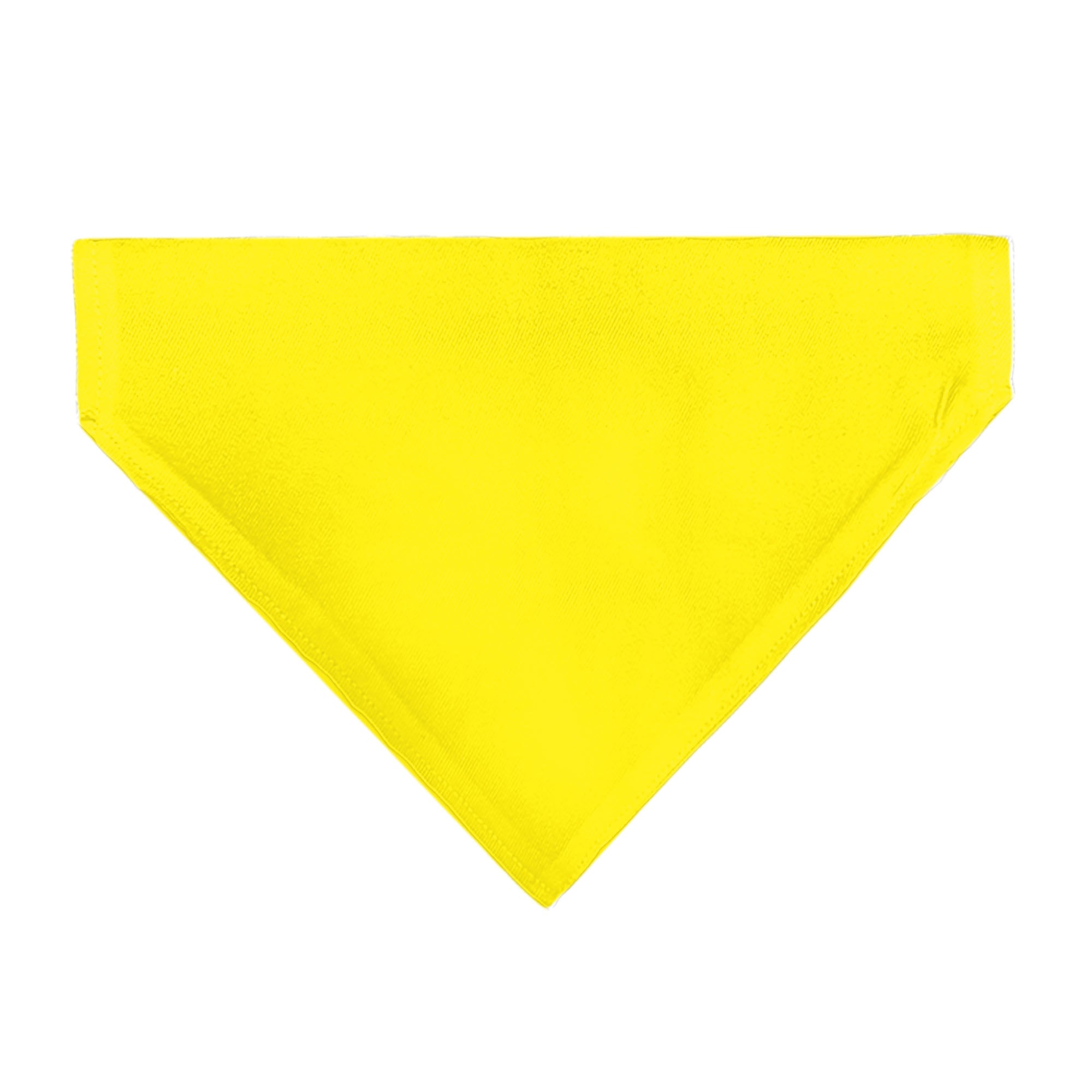 Pet Bandana - DO NOT PET Warning Yellows/Black