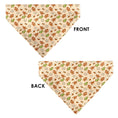 Load image into Gallery viewer, Pet Bandana - Holiday Decorated Gingerbread Cookies Collage Tan
