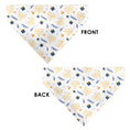 Load image into Gallery viewer, Pet Bandana - Holiday Hanukkah Menorah and Gifts Collage White
