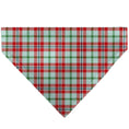 Load image into Gallery viewer, Pet Bandana - Holiday Pajama Plaid Beige/Red/Green
