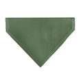 Load image into Gallery viewer, Pet Bandana - PET ME Text and Paw Olive/Pinks/Brown
