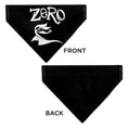 Load image into Gallery viewer, Pet Bandana - Nightmare Before Christmas ZERO Smiling Pose Black/White
