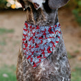 Load image into Gallery viewer, Pet Bandana - 101 Dalmatians Puppies Scattered Red
