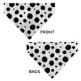 Load image into Gallery viewer, Pet Bandana - 101 Dalmatians Cruella's Spots White/Black
