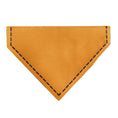 Load image into Gallery viewer, Pet Bandana - Up Dug SQUIRREL Pose and Wilderness Explorer Badge Orange
