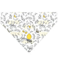 Load image into Gallery viewer, Pet Bandana - Winnie the Pooh Balloon Pose and Foliage Collage Beige/Black/Yellows
