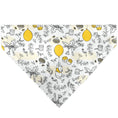 Load image into Gallery viewer, Pet Bandana - Winnie the Pooh Balloon Pose and Foliage Collage Beige/Black/Yellows
