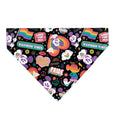 Load image into Gallery viewer, Pet Bandana - Mickey Mouse Pride Poses Rainbow Collage Black

