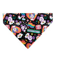 Load image into Gallery viewer, Pet Bandana - Mickey Mouse Pride Poses Rainbow Collage Black
