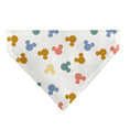 Load image into Gallery viewer, Pet Bandana - Mickey Mouse Ears Icon Scattered White
